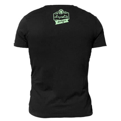 Powered By Prayer Print Tshirt - Black