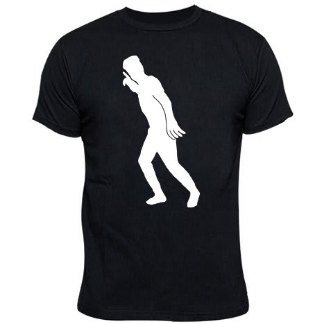 Shaku Shaku Print Tshirt - Black