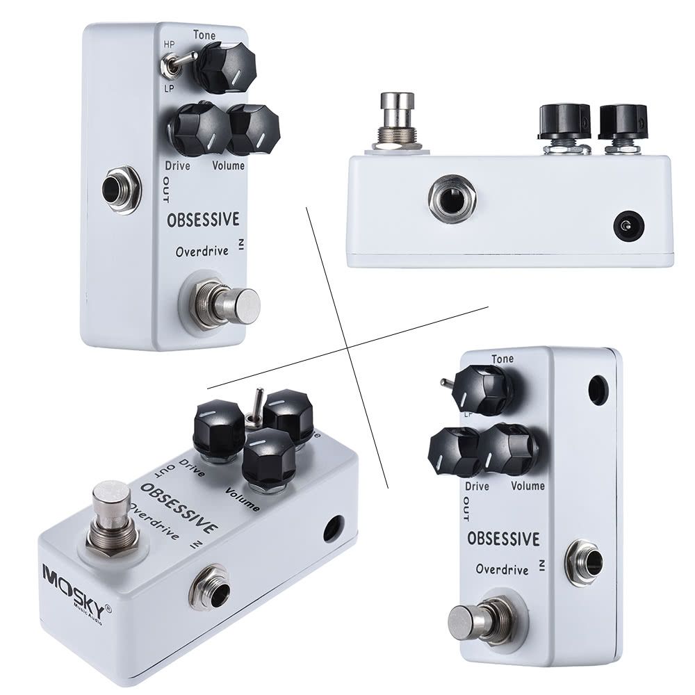 Mini Guitar Effect Pedal Obsessiver Compulsive Overdrive