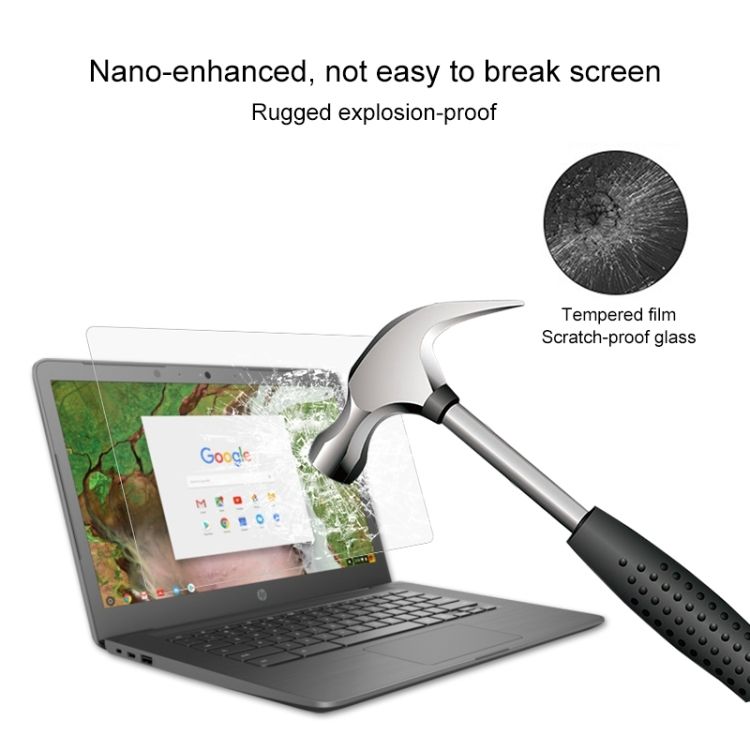 Laptop Screen HD Tempered Glass Film For HP Chromebook 14 G5