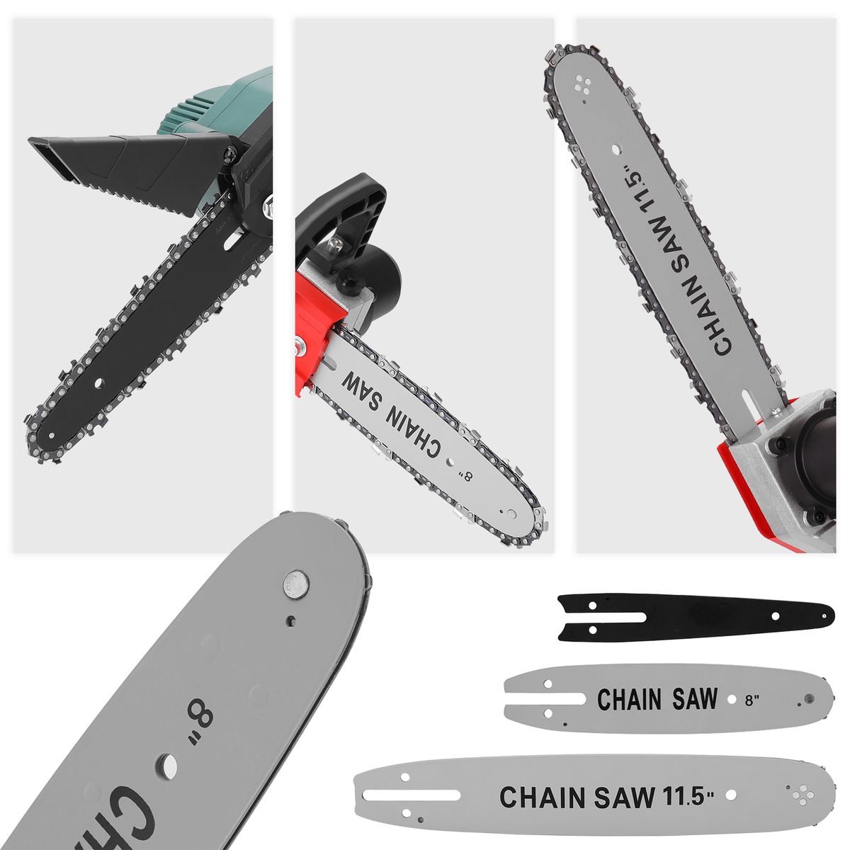 Guide Plate Electric Chainsaw Replaceable Guide Plates