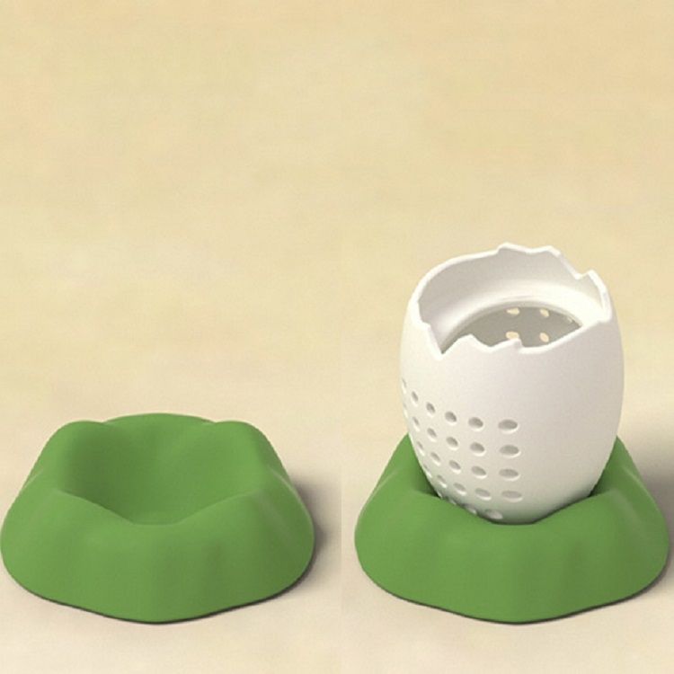 2 PCS Silicone Tea Strainer