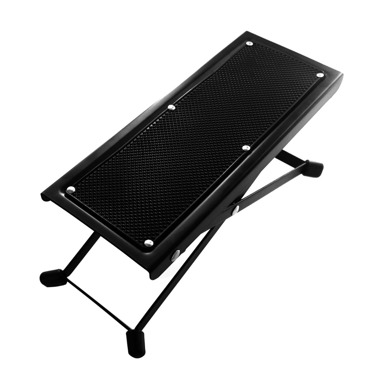 Guitar Foot Stool 4 Position Height Adjustable Foldable