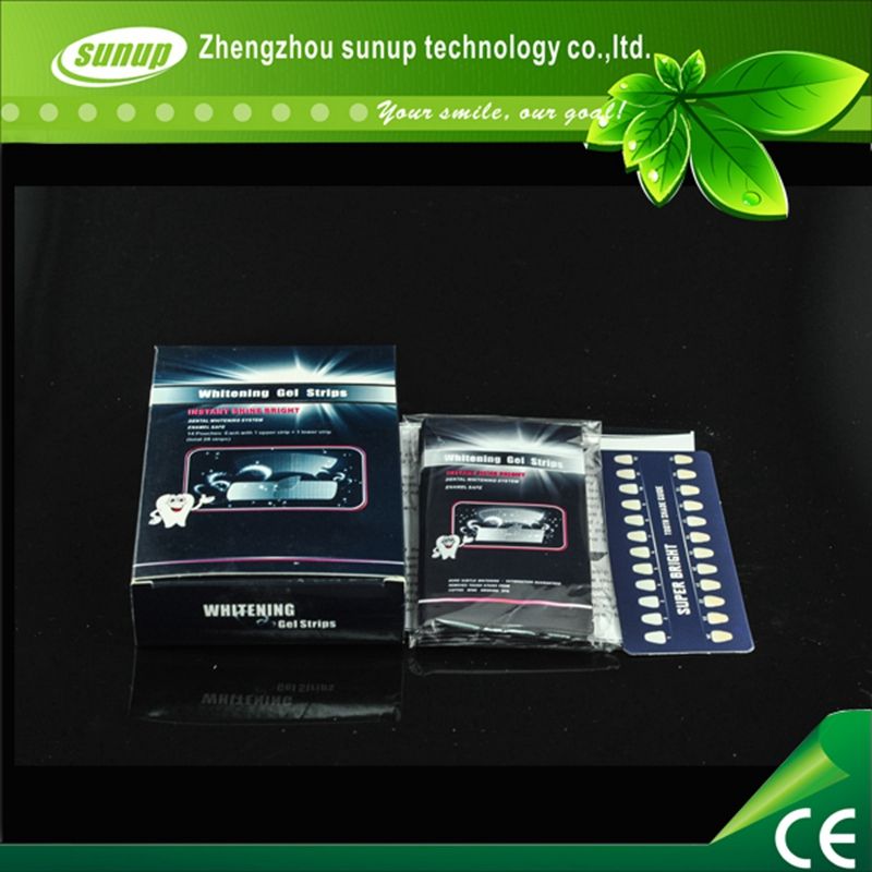 28 Pieces/lot 6% Hydrogen Peroxide Tooth Whitening Strips