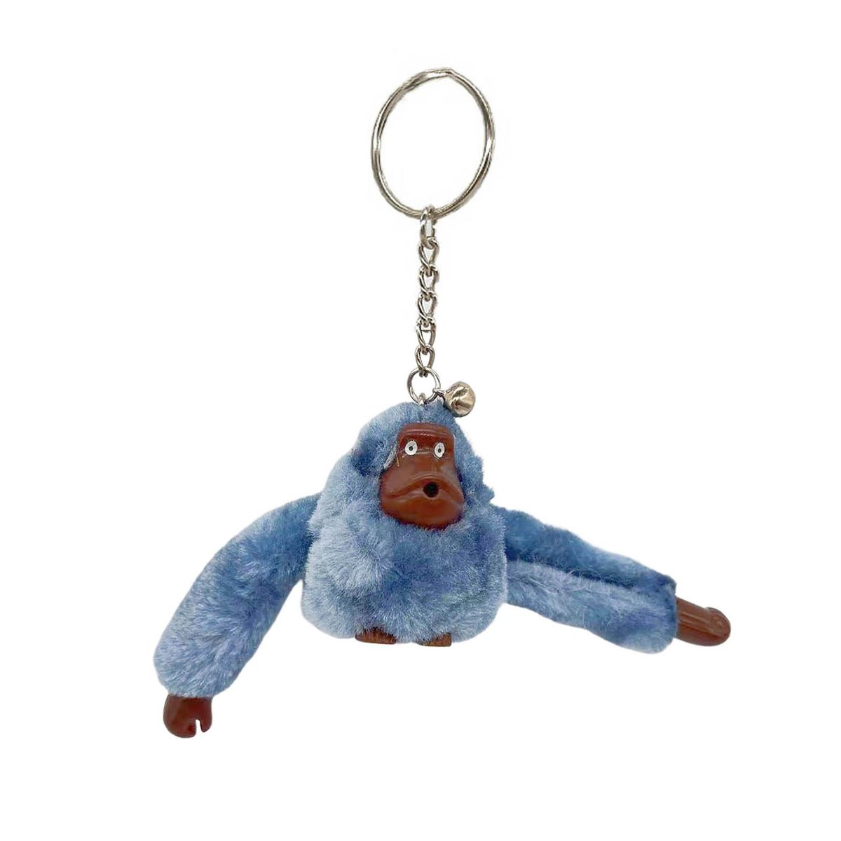 Orangutan Key Pendant Lovely Fur Monkey Key Chain Hanging Pendant Blue