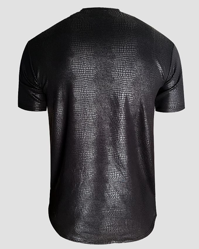 Noah Leather Patterned Tshirt