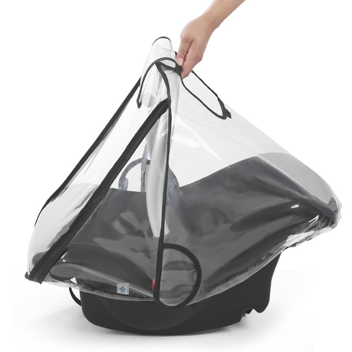 EVA Baby Car Seat Rain Cover Transparent Raincover For 0-1 Year Infant