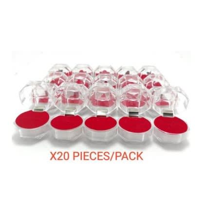 Transparent Engagement Ring Case - 20pcs
