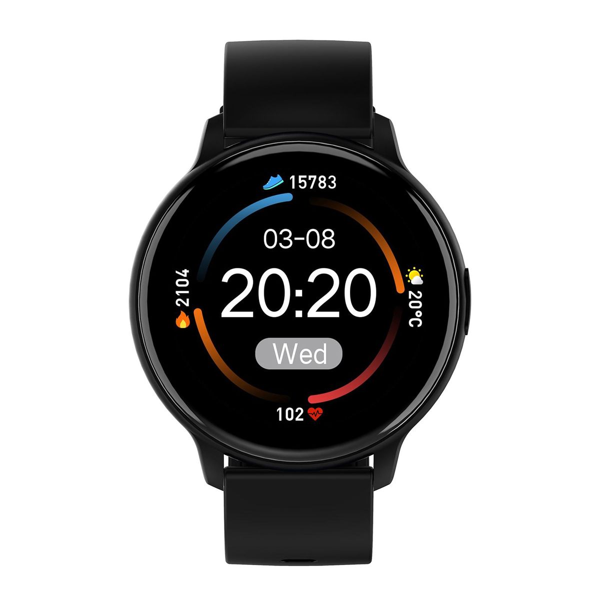 ZL27 Smart Bracelet 1.28 inch IPS Touchscreen Multiple Sports Modes/Pedometer/Heart Rate/Blood Pressure/Notifications Reminder