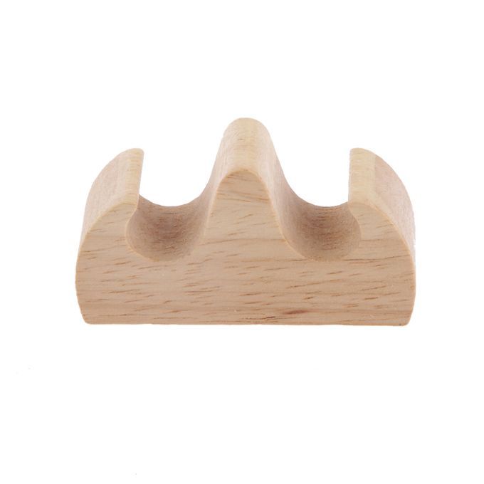 3pcs Wooden Pen Stand Writing Calligraphy Brush Pen Rest Office