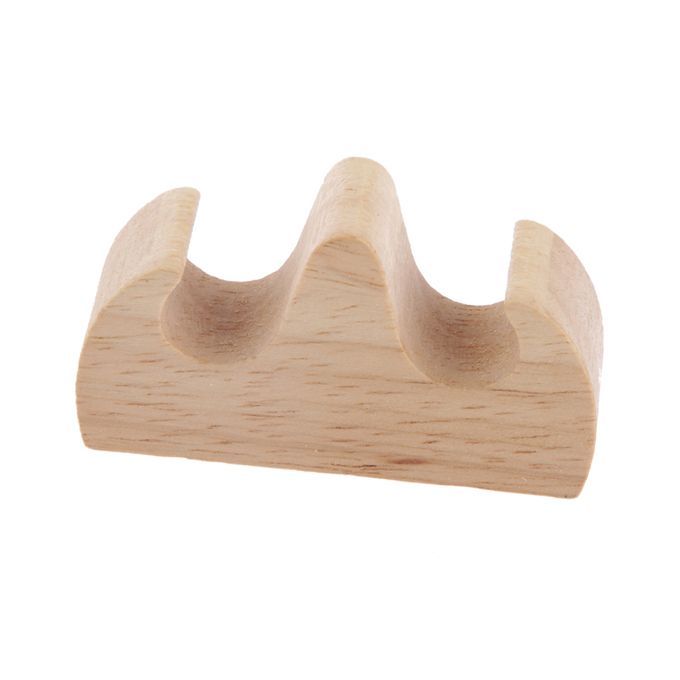 3pcs Wooden Pen Stand Writing Calligraphy Brush Pen Rest Office