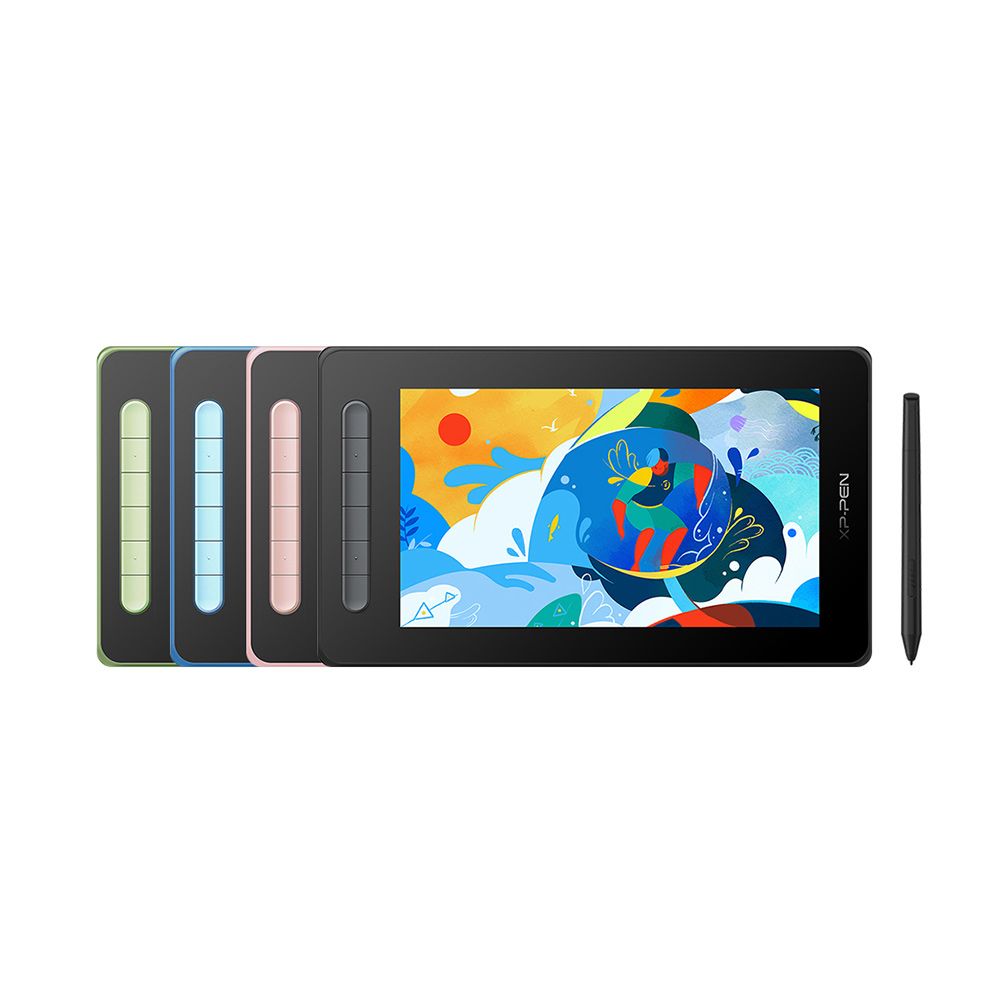 XP-PEN Artist10_2nd 10 Inch Drawing Display Full-Laminated Technology With Tilt Function,X3 Smart Battery-Free Stylus