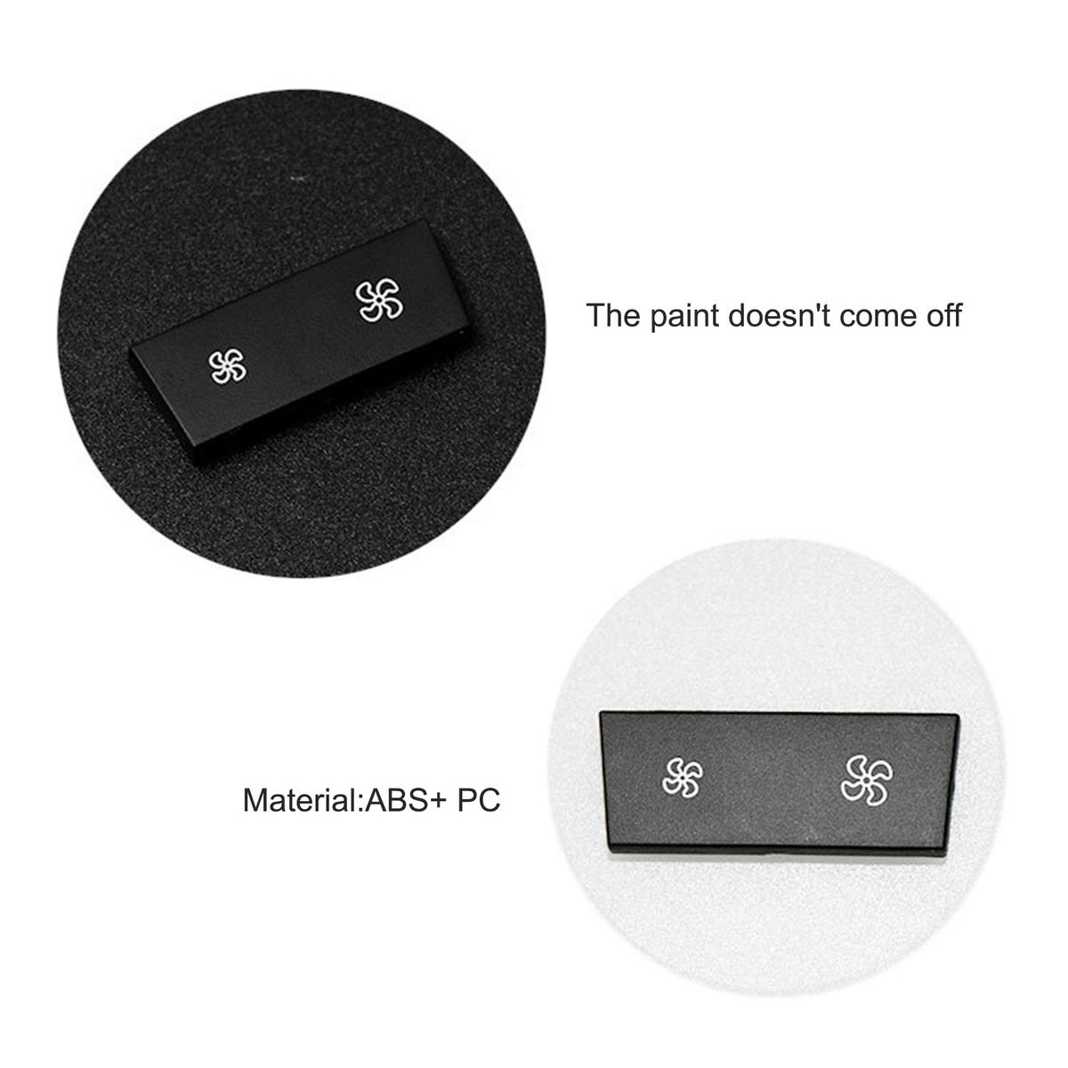 A/C Climate Control Panel Fan Speed Button Replacement For