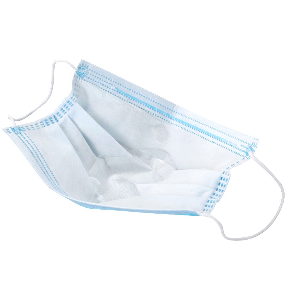 25 PCS Disposable Safety Masks Non-woven Fabric Filtration