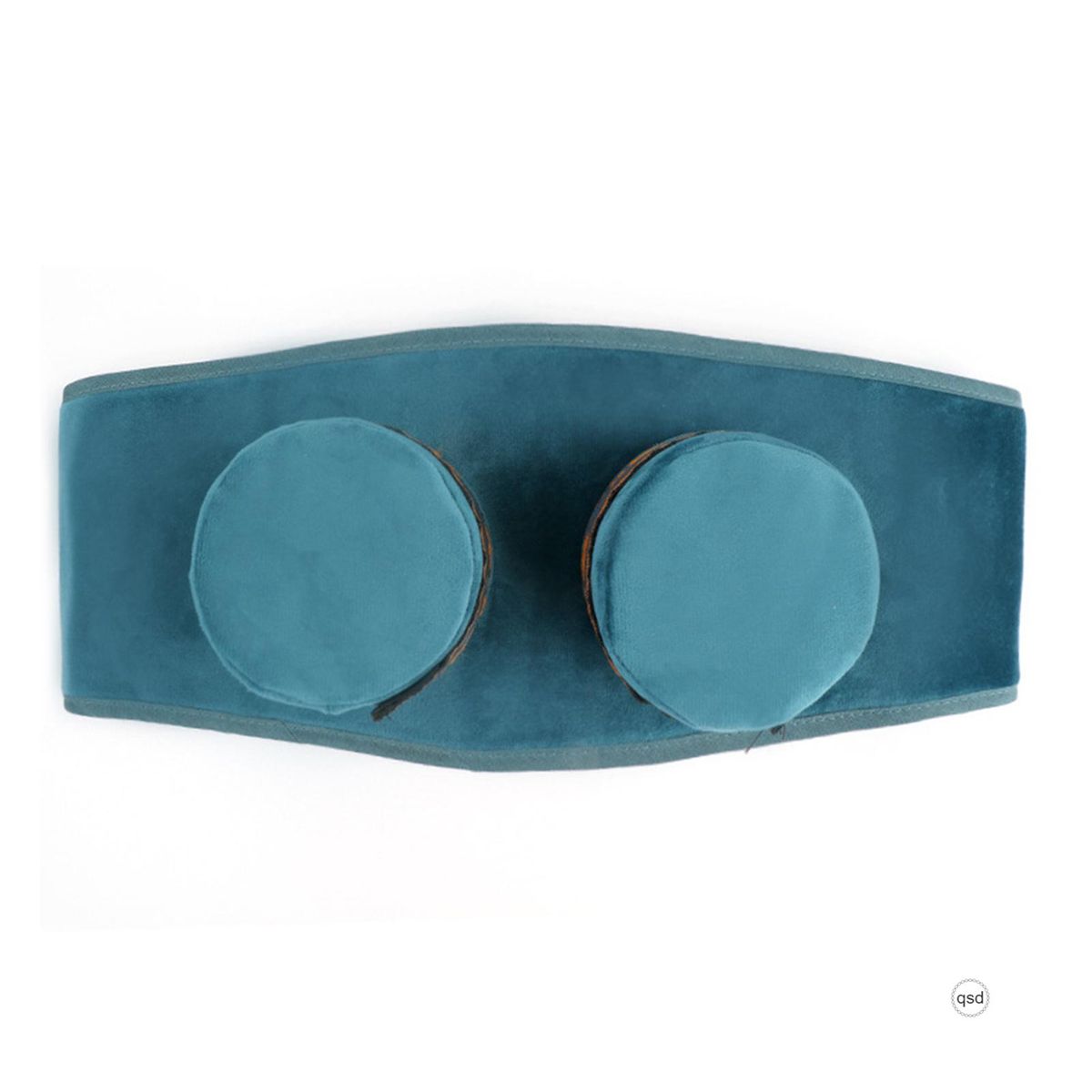 Green Velvets Bag Smokeless Moxibustion Box Moxa Sticks