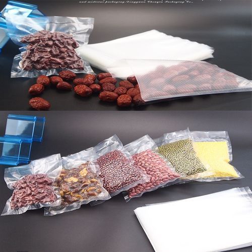 Vacuum Bag Food Vacuum Sealer Packing Bag Vacuum Packer Storage Bags Food Fresh Long Keeping 12/17/20/22/25/28cm*500cm 1 Roll(22-500mm)