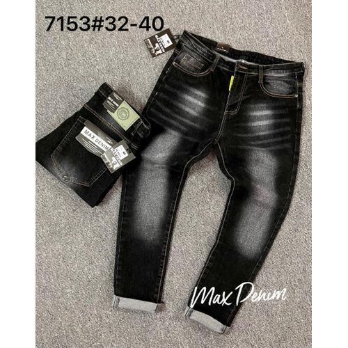 Smart STOCK  Mixed Black Jeans For Men