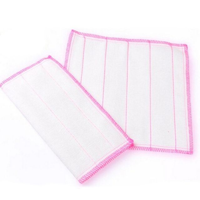 5Pcs Five-layer Cotton Gauze Absorbent Dish Cloth