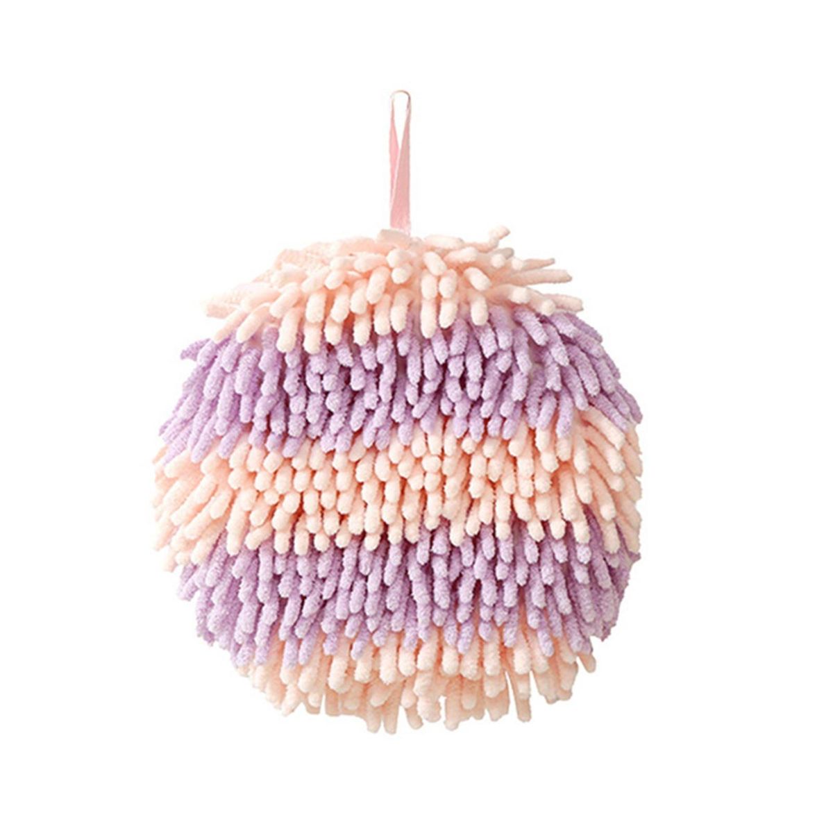 Cleaning Towel Soft Texture Hanging Wipe Towel Pink