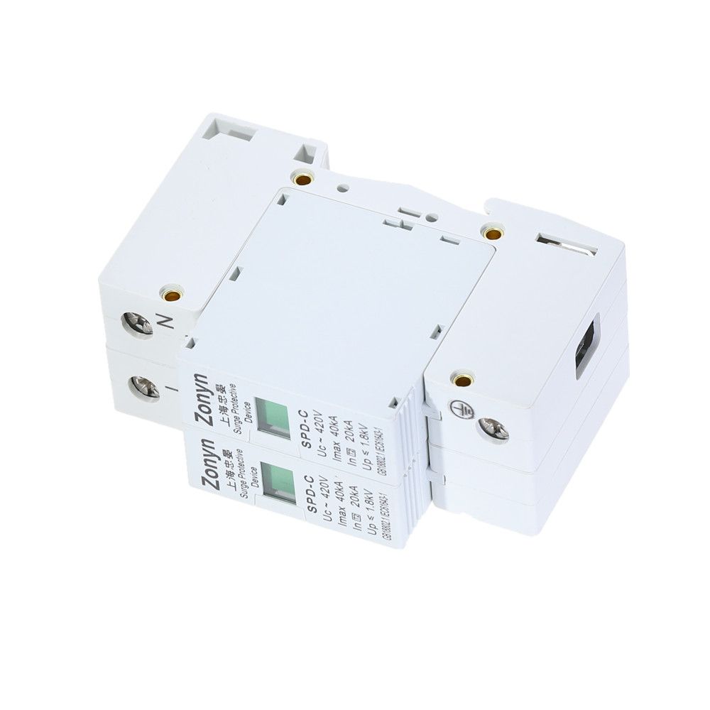 Surge 2P 1PCS Quality 20KA~40KA SPD High House 420V