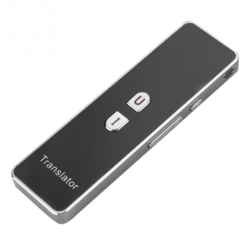 Portable Translation 2.4G  Pocket Interpreter Intelligent Two-Way Real Time Voice Smart Translator Support 40 Languages ASQOA