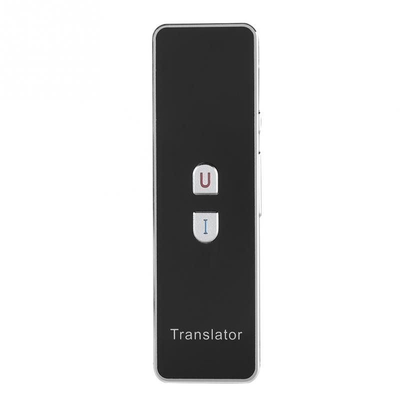 Portable Translation 2.4G  Pocket Interpreter Intelligent Two-Way Real Time Voice Smart Translator Support 40 Languages ASQOA