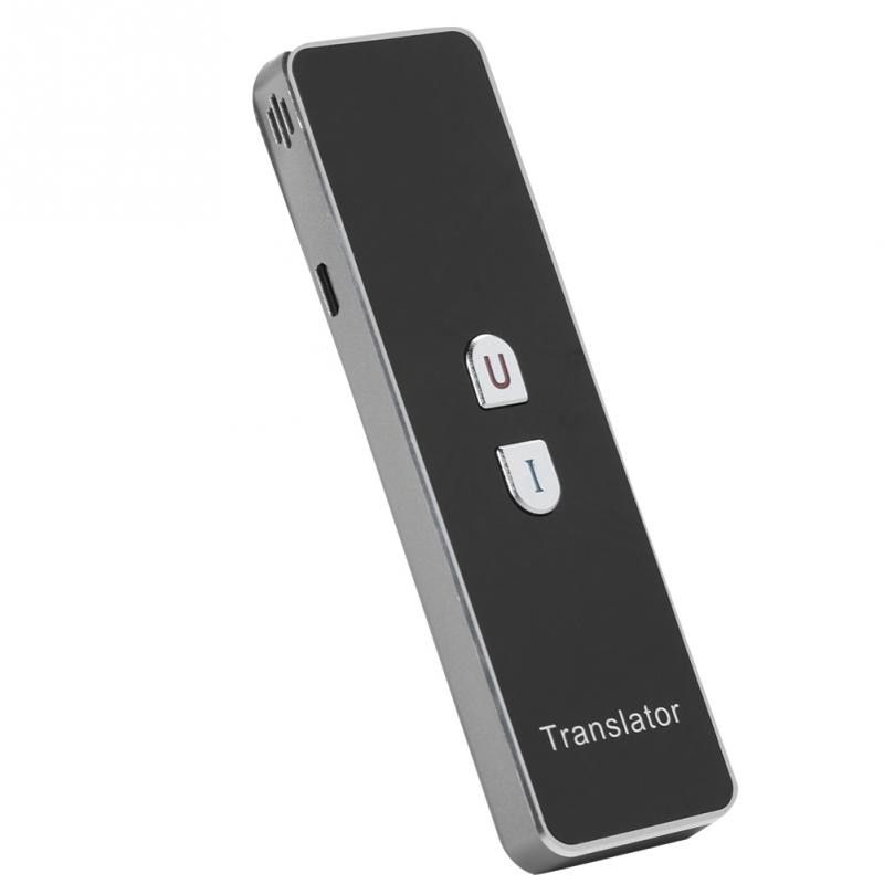Portable Translation 2.4G  Pocket Interpreter Intelligent Two-Way Real Time Voice Smart Translator Support 40 Languages ASQOA
