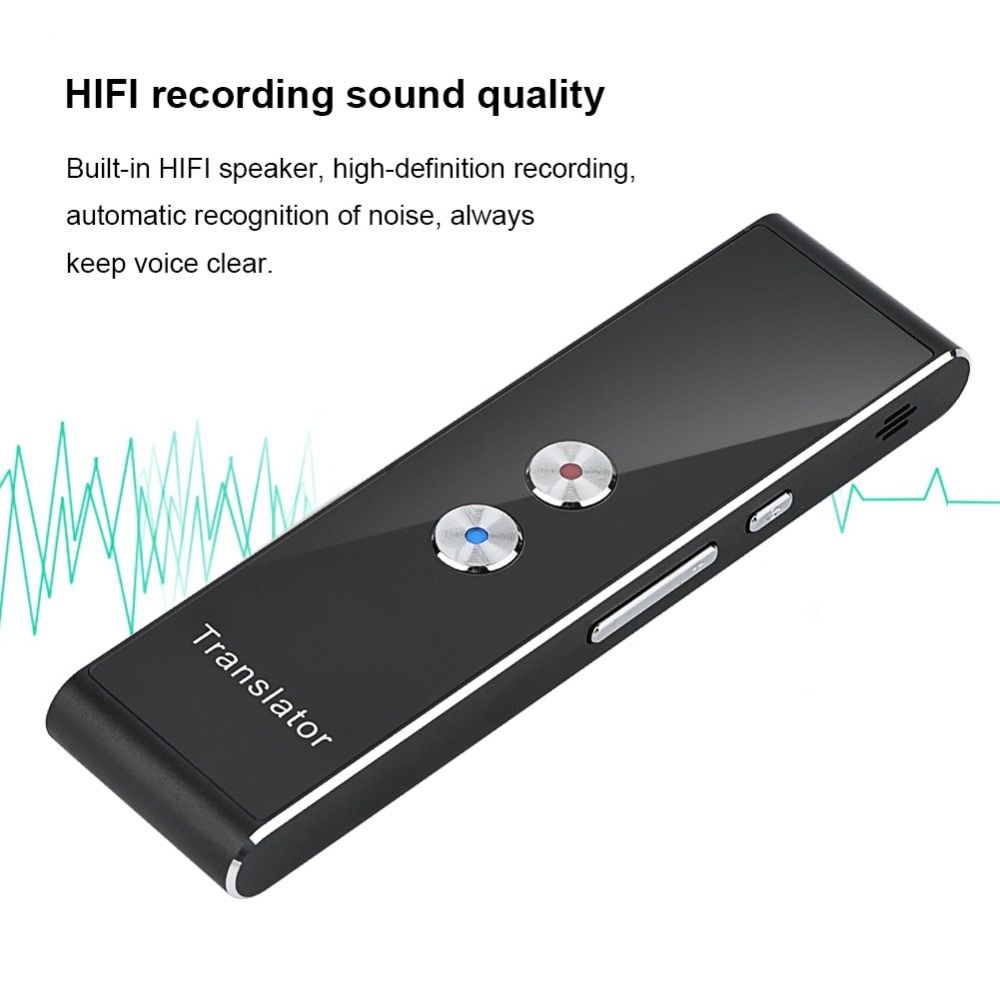 Intelligent 41 Language Translator  Translator Real-time Translation Machine Traveling Meeting Voice Translators WOEDA