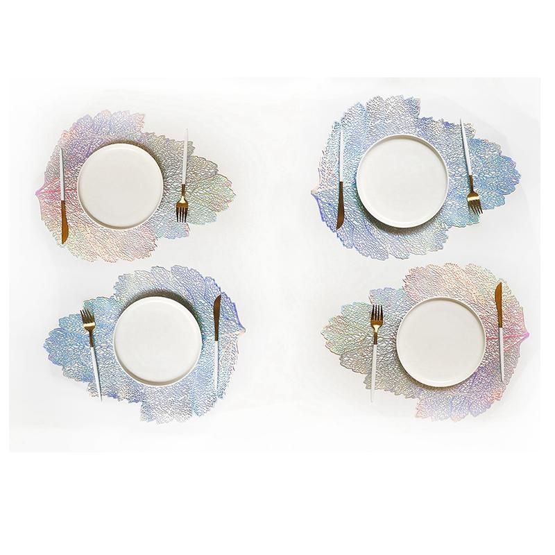 Table Placemats Set of 6 Placement Mats,Round Place Mats