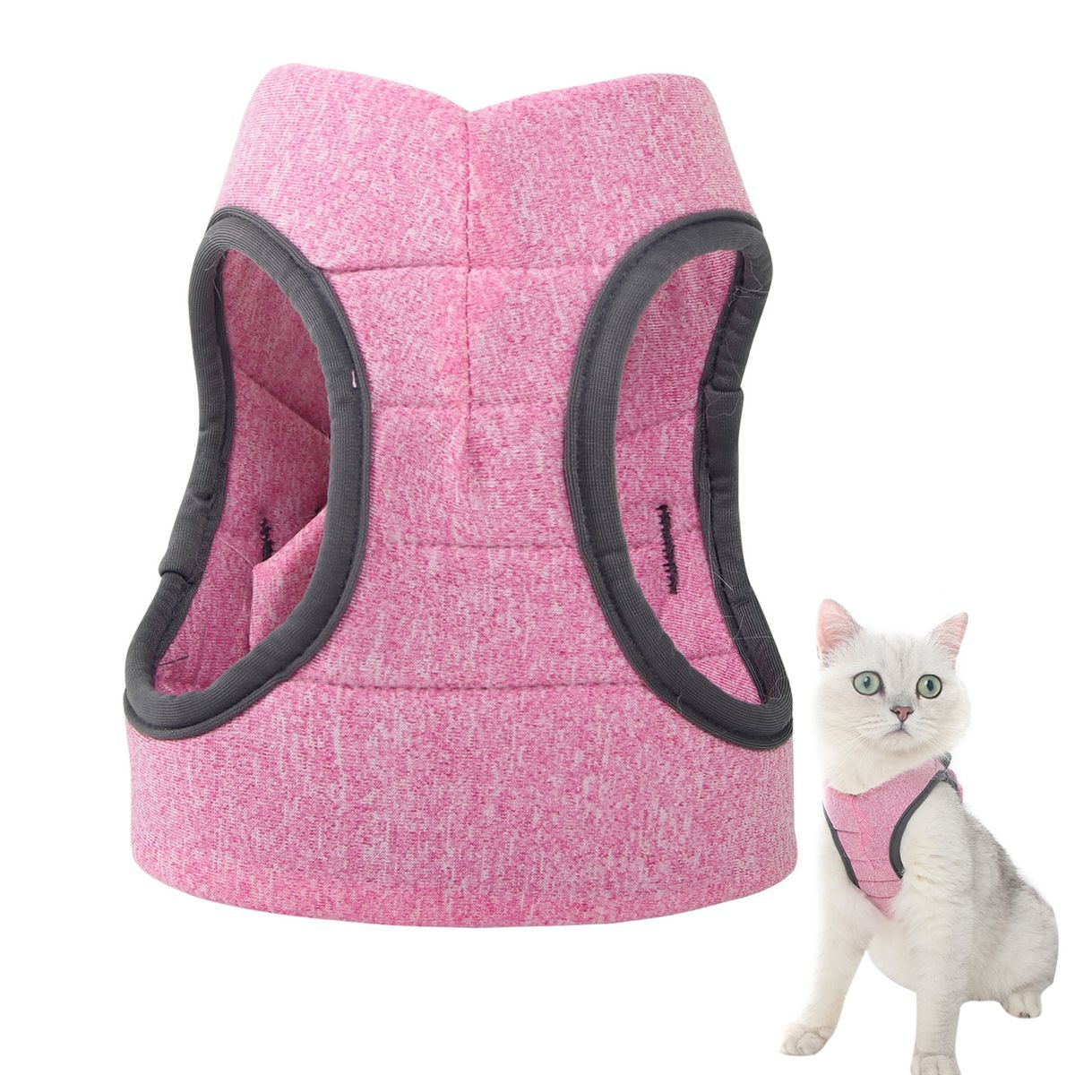 Cat Harness Leash Escape-proof Lightweight Breathable