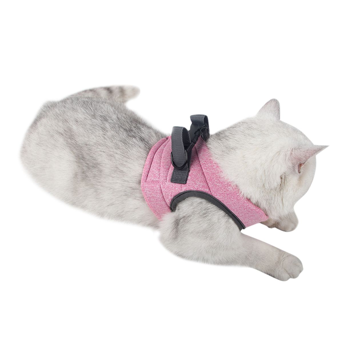 Cat Harness Leash Escape-proof Lightweight Breathable