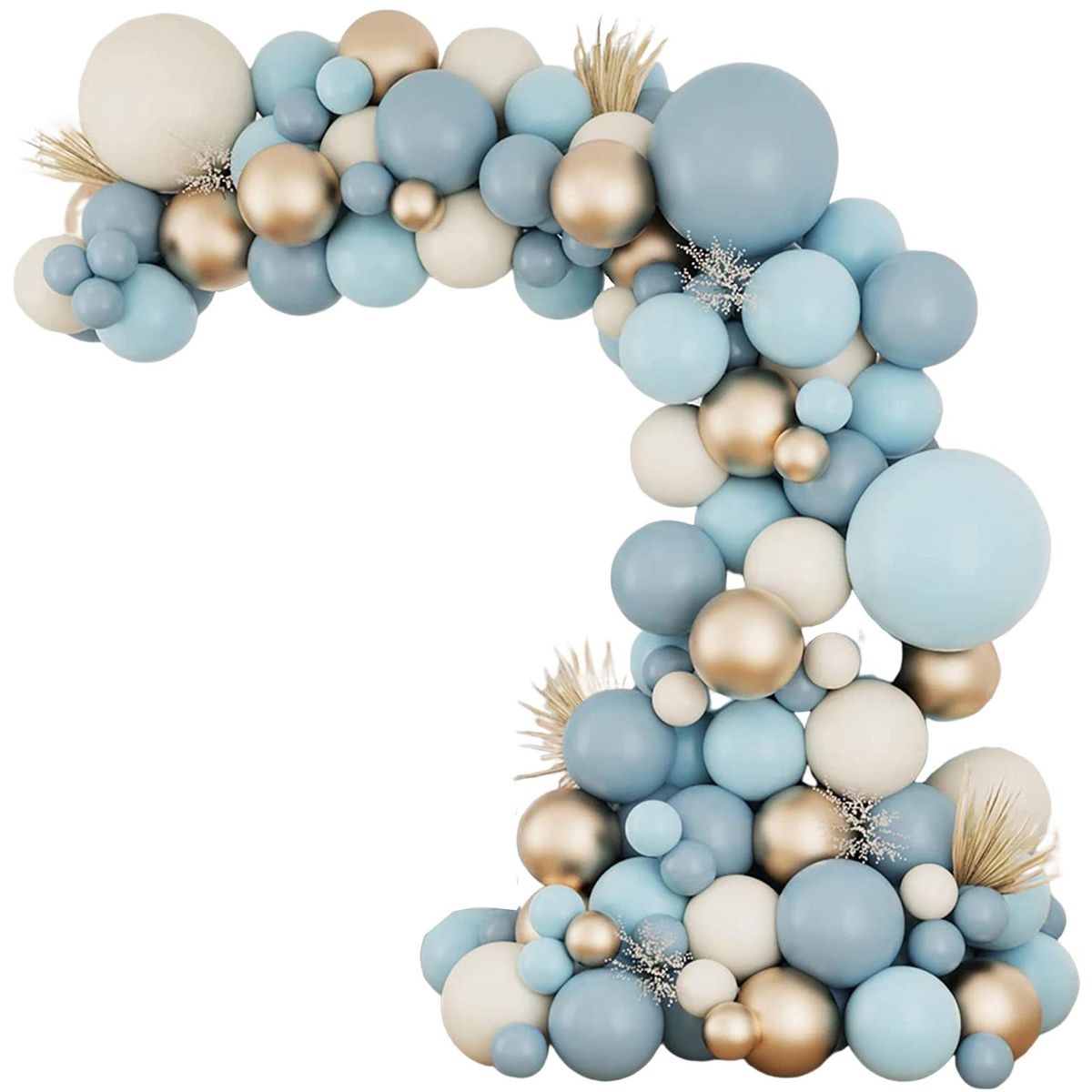 Balloon Garland Arch Set Blue Theme Balloon Set Blue