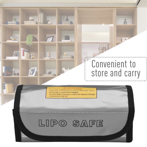 Explosion-proof Lipo Battery Safe Bag Firepoof Waterproof