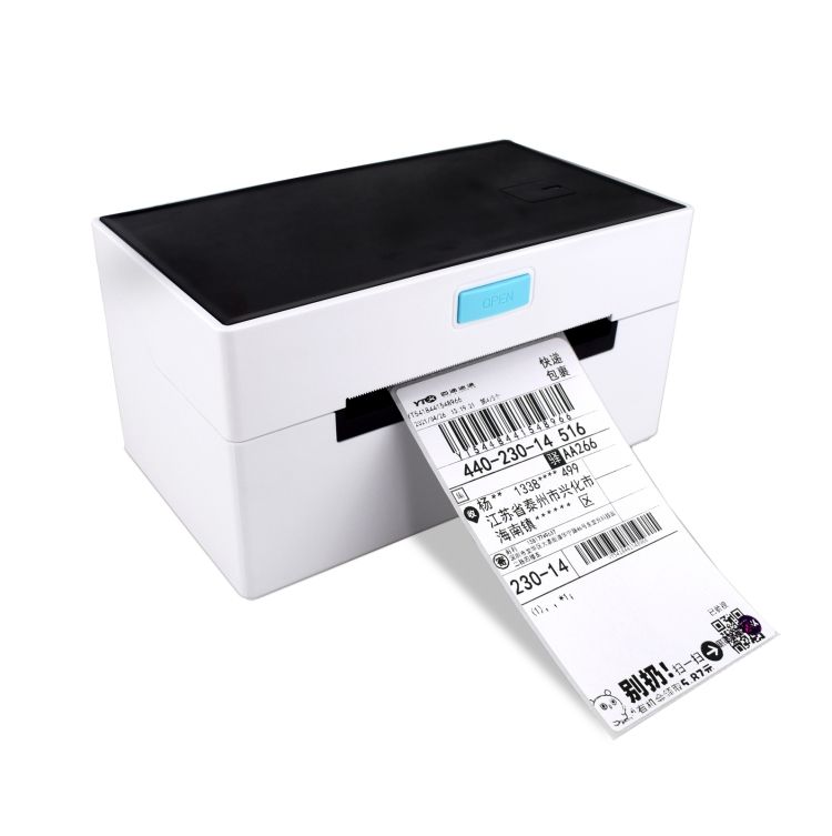 POS-9220 Express Bill Self-adhesive Label Printer, EU Plug USB + Bluetooth,EU Plug