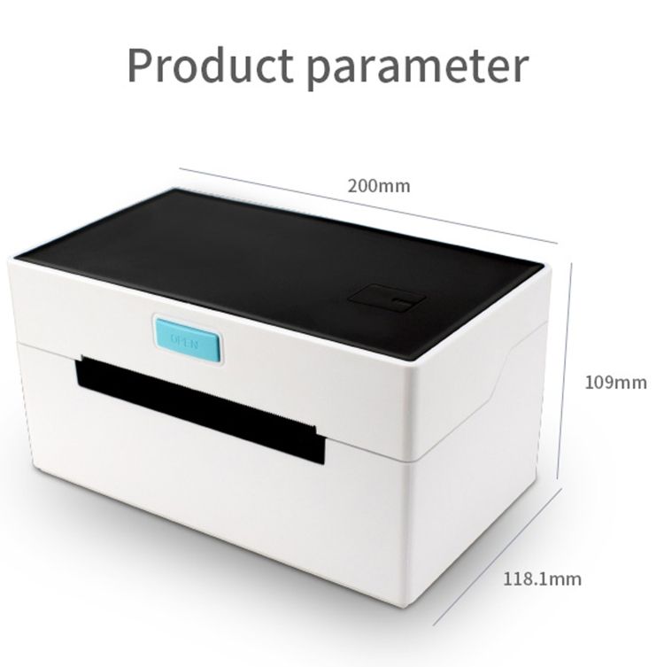 POS-9220 Express Bill Self-adhesive Label Printer, EU Plug USB + Bluetooth,EU Plug