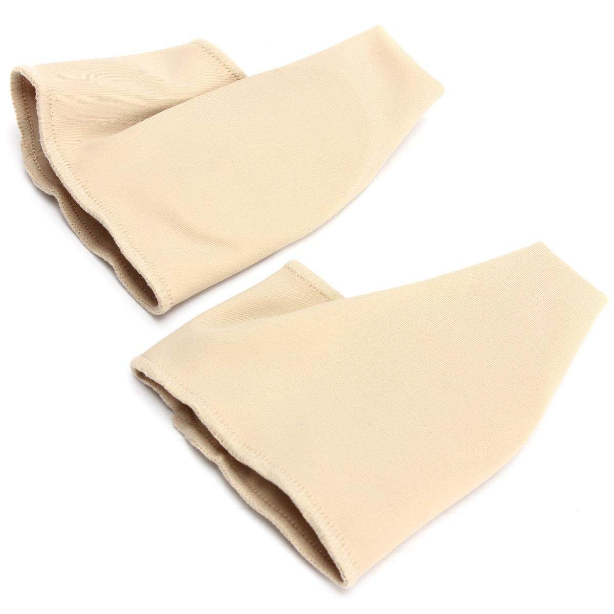 Pair Hallux Valgus Bunion Shoe Pad Corrector Toes Foot Pain Relief Sleeves Fiber Small 34-39