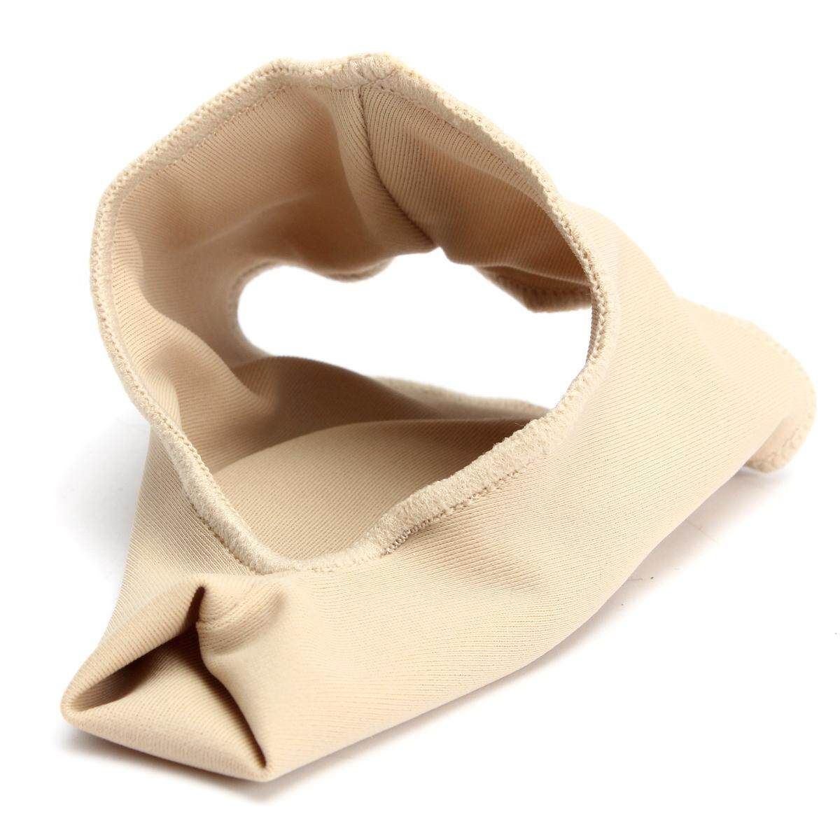 Pair Hallux Valgus Bunion Shoe Pad Corrector Toes Foot Pain Relief Sleeves Fiber Small 34-39