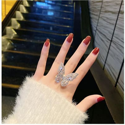 Butterfly Resizable Ring