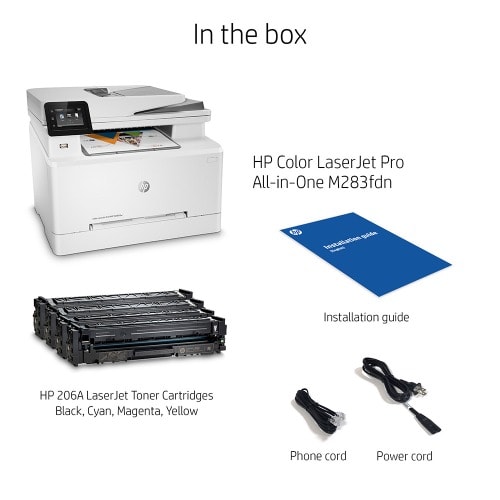Laserjet Pro Mfp M283fdn A4 Colour Multifunction Printer