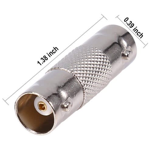 Bnc Female To Female Coupler Adapter - 10pcs