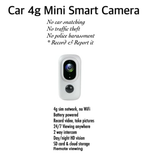 Car 4g Mini Smart Camera