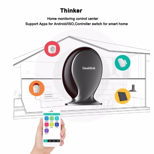 Geeklink Smart Home Wireless Remote Control Host Automation