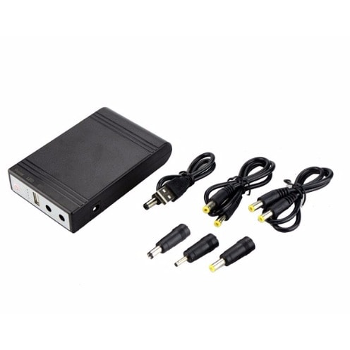 Powerbank Selectable 5v, 9v, 12v Output Mini Ups.