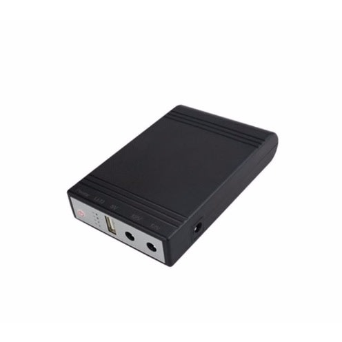 Powerbank Selectable 5v, 9v, 12v Output Mini Ups.