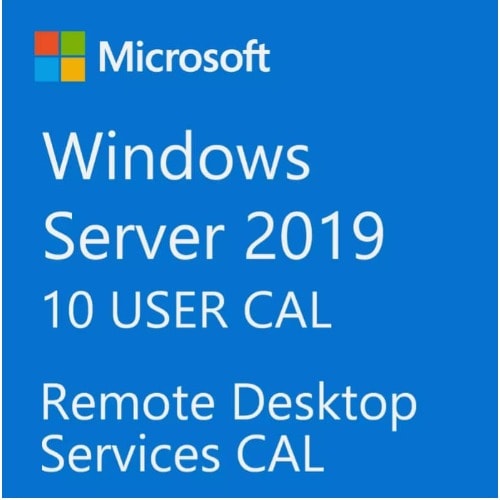 Windows Server 2019 Remote Desktop Services Rds 10 User Cal License