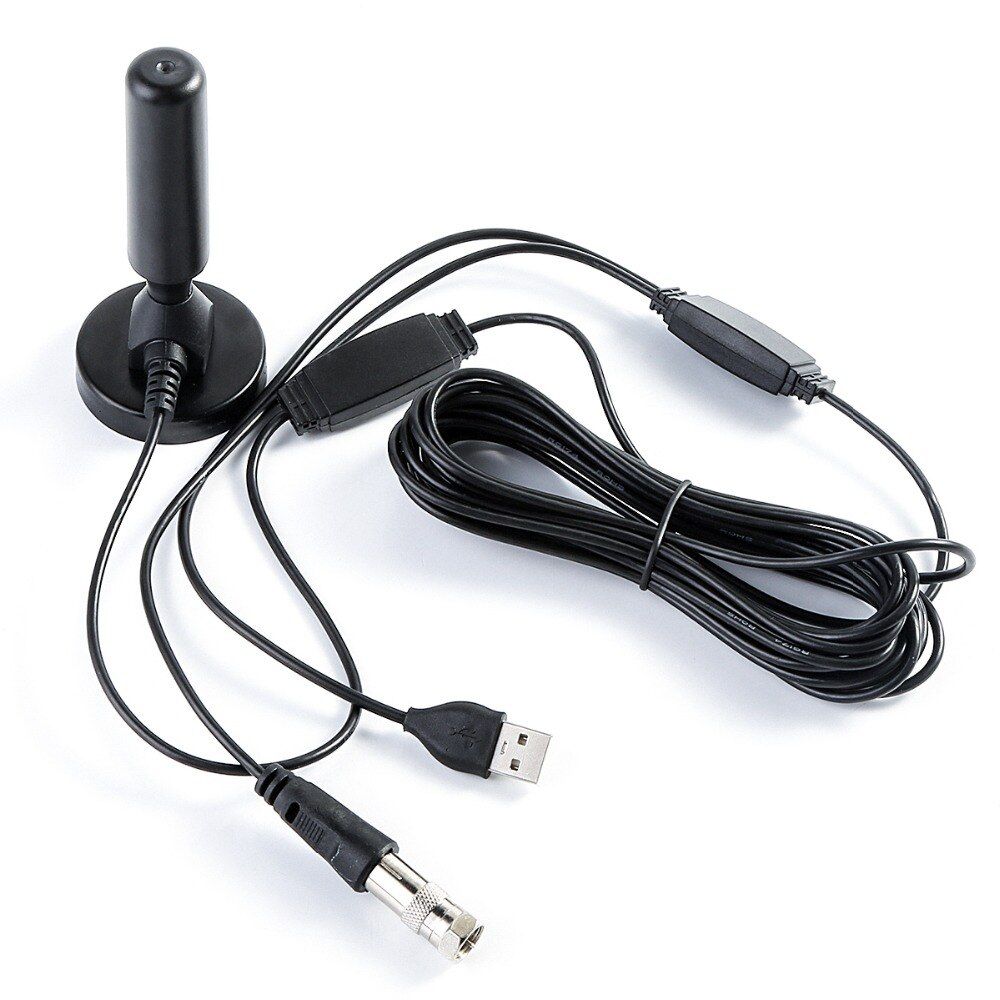 Indoor 2000 Miles Digital HDTV Antenna TV Signal Receiver Amplifier Radius Surf Fox Antena Aerial Mini  T/T2 Satellite Dish