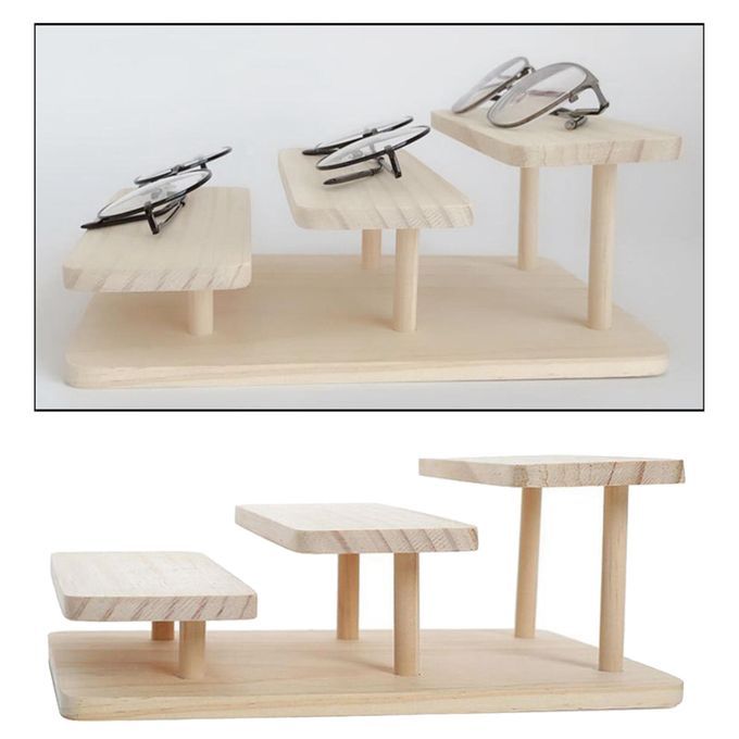Sunglasses Display Rack Glasses Show Holder Stand Organizer 3 Layers