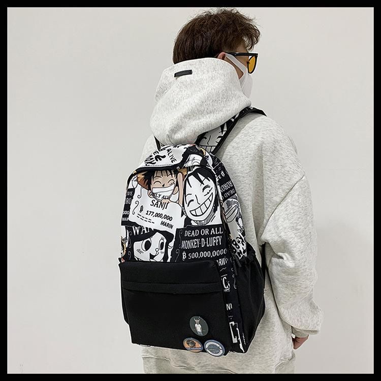 Student Backpack Printed Anime School Bag BCC-2