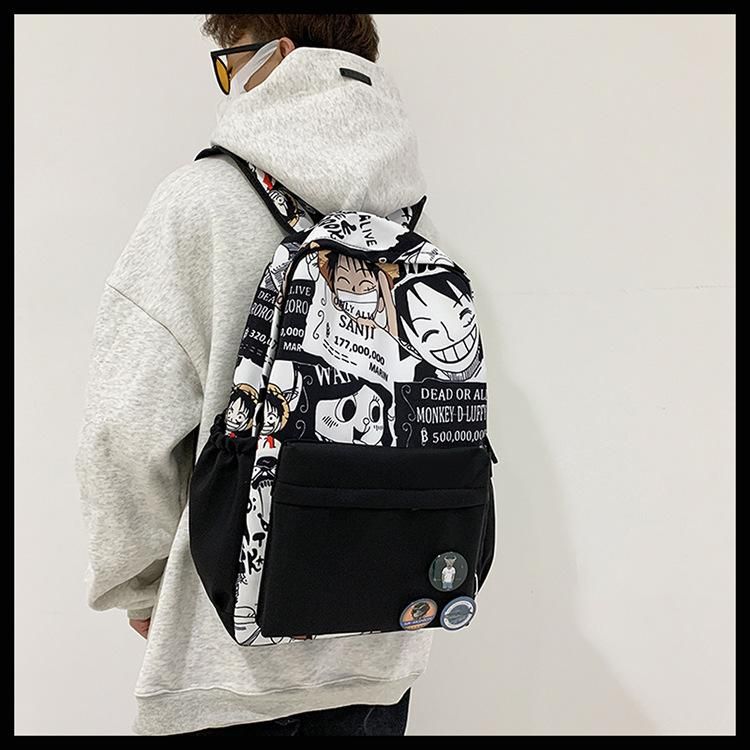 Student Backpack Printed Anime School Bag BCC-2