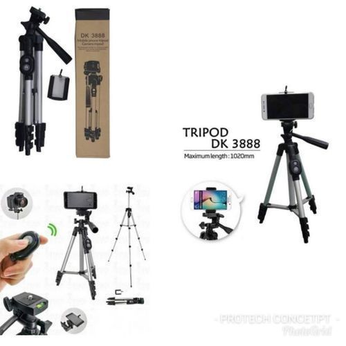 Portable & Foldable Tripod DK 3888 For Mobile And Camera